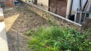 廿日市市 阿品 除草 整地